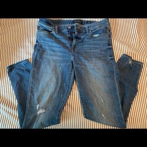 Lucky Brand Ava Skinny Size 10 Jeans Distressed